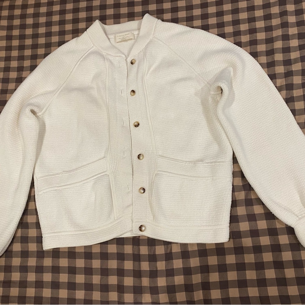 Sezane Noe Jacket in Ecru